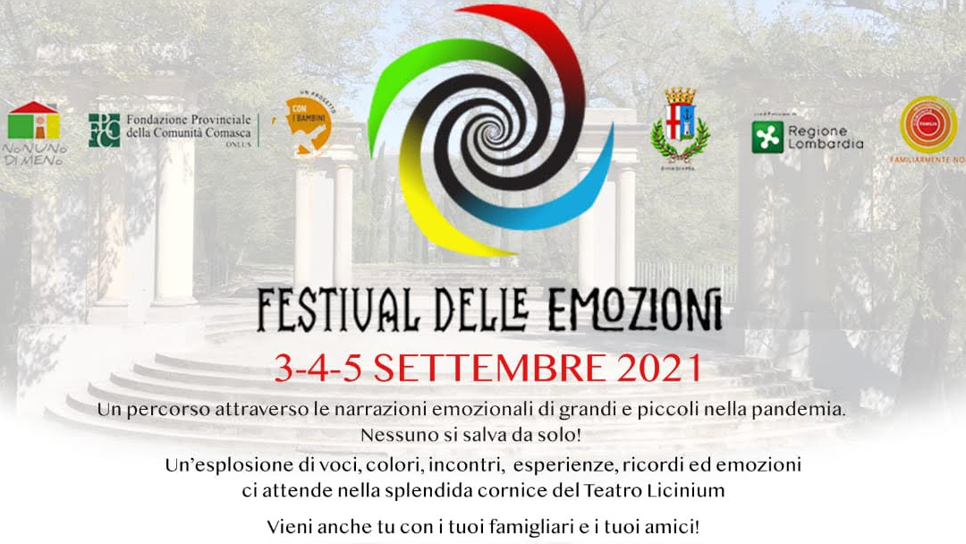 Festival delle Emozioni 3-4-5 Settembre 2021